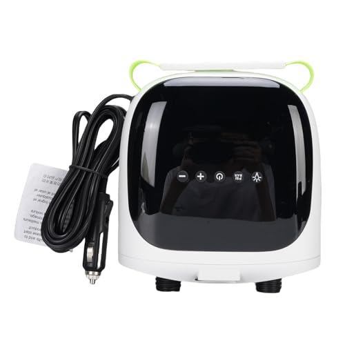 Jectse Paddle Board -Inflator, Tragbare Elektrische Luftpumpe 20 Psi mit LCD -Display und 7 Adapter, Schnelle Inflation Deflation für Kajakboote Pools, Leicht mit LED -Licht Jectse Paddle Board -Inflator, Tragbare Elektrische Luftpumpe 20 Psi mit LCD -Display und 7 Adapter, Schnelle Inflation Deflation für Kajakboote Pools, Leicht mit LED -Licht von Jectse