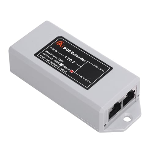 Jectse Poe Signal Extender Fast Plug & Play Networking -Lösung für die Überwachung der Heimüberwachung 1 in 2 Out Gigabit Poe Repeater Jectse Poe Signal Extender Fast Plug & Play Networking -Lösung für die Überwachung der Heimüberwachung 1 in 2 Out Gigabit Poe Repeater von Jectse