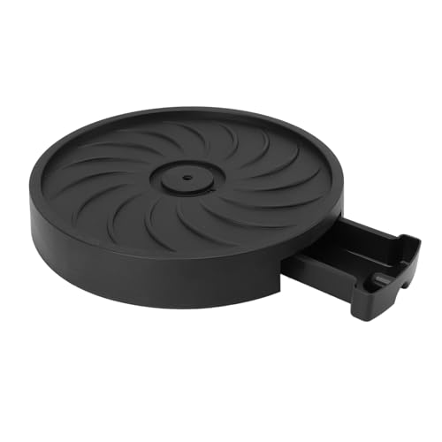 Jectse Raded Planter Stand mit Stilvollem Design für Zeitsparende Bequemlichkeit - Gartenpflanzung (Schwarze innere Breite 26 cm/10,2 Zoll) von Jectse