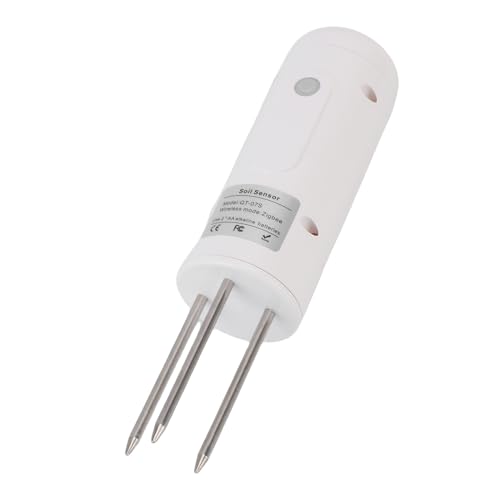 Jectse Smart-Boden-Feuchtigkeitssensor für Zigbee und für Tuya (für eine Gateway-Unterstützung), Echtzeiterkennung, IP67 Wasserdicht von Jectse