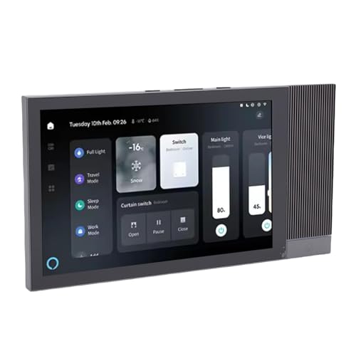 Jectse Smart Home Music Touchscreen Control, 8 Zoll 2G+16G Sprachsteuerungs -Player -Szenen -Wallschalter -Panel für 11 Jectse Smart Home Music Touchscreen Control, 8 Zoll 2G+16G Sprachsteuerungs -Player -Szenen -Wallschalter -Panel für 11 von Jectse