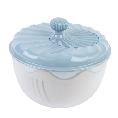 Jectse Spinner Salat Effiziente Gemüsefabrik und Hubschrauber für Gesunde Haus Kochen Bauchmuskeln (nordisches Blau) von Jectse