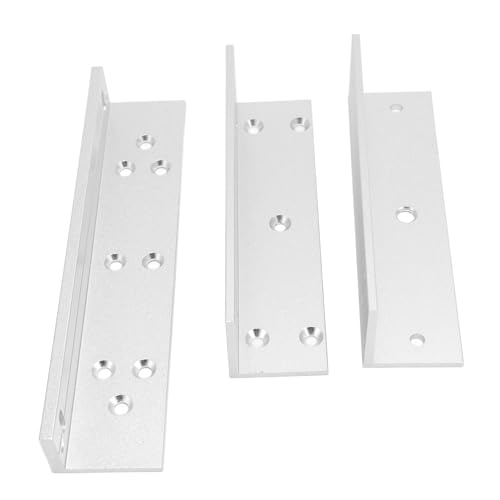 Jectse Starke Innentür Z L -Halterung Halterhalter, Elektromagnetische Schloss Matching -Halterung, Aluminiumlegierung 180 Kg Haltungskraft für Magnetschloss von Jectse