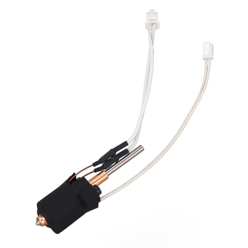 Jectse Ti Alloy Heatbreak -Keramikheizungs -Hotend Kit für Ender 3 V3 Plus 3D Drucker mit 0,4 Mm 0,6 Mm,8 Düsen Kupferlegierung Gehärtetes Stahldüsenmaterial Direkt Installieren und Verwenden von Jectse