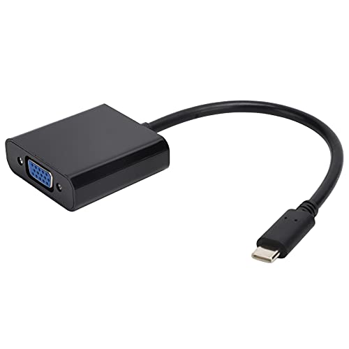 Jectse Typ-C-zu-VGA-Konverter, USB 3.1 HD 1080P-Videoadapter, VGA-15-Pin-Buchse, Unterstützung für Umgekehrten Stecker, von Jectse