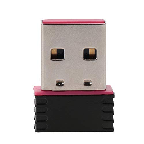 Jectse USB2.0-WLAN-EMPFANGER, WLAN-EMPFANGER, Hochgeschwindigkeit, Stilvoll, Lange Übertragungsentfernung, Langlebig, für Vista/XP/2000/7 von Jectse