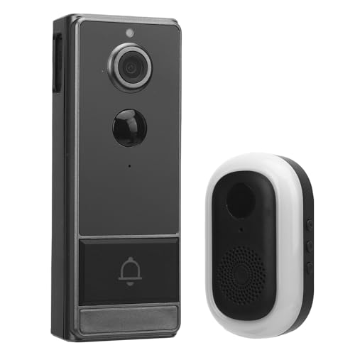 Jectse Videotorklingelkamera, 2,4 G Drahtloses WLAN 2 -Wege -Smart -Türklingel mit 120 -Grad -Objektiv, App Remote -Überwachung, IP67 Water Proof Outdoor -Vordertürkamera für die Jectse Videotorklingelkamera, 2,4 G Drahtloses WLAN 2 -Wege -Smart -Türklingel mit 120 -Grad -Objektiv, App Remote -Überwachung, IP67 Water Proof Outdoor -Vordertürkamera für die von Jectse