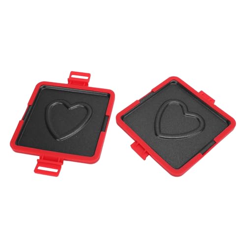 Jectse Wireless Hersteller Wireless Ondres Kompaktes Design Sicherer Materialien Zum Frühstück Zum Einfachen Kochen bei Hohen Temperaturen (Rot) von Jectse