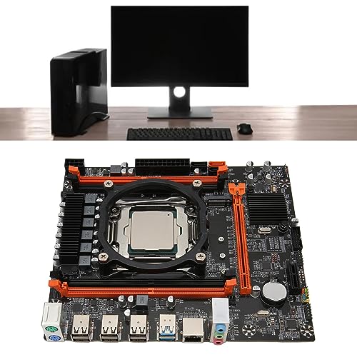 Jectse X99 DDR4-Motherboard, Dual-Channel-LGA2011-3-Pin-CPU, 16G-Computer-Desktop-Mainboard mit USB3.0-Schnittstelle, DDR4-Dual-Channel-Speicher, 6-Phasen-Stromversorgungs-Motherboard Jectse X99 DDR4-Motherboard, Dual-Channel-LGA2011-3-Pin-CPU, 16G-Computer-Desktop-Mainboard mit USB3.0-Schnittstelle, DDR4-Dual-Channel-Speicher, 6-Phasen-Stromversorgungs-Motherboard von Jectse