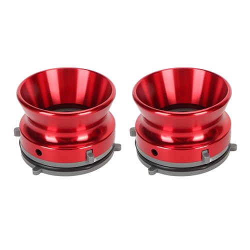 Lader-Spulen-Tonbandgerät, Universelles Ladegerät, Verschleißfest, 1/4 Zoll Abwickelhaspel, Nab-Nabenadapter, Graue Basis, Perfekte Passform für Spulen-Tonbandgerät (Rot) von Jectse
