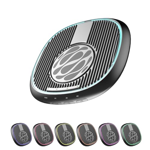 Nicht Erkennbarer Mouse Mover, Einstellbare Timer-LED-Anzeige, Schlanker, Leiser, Ultraschlanker Mouse Jiggler, um PC Laptop Aktiv zu Halten, USB C, Geeignet für Spielaufgaben, von Jectse