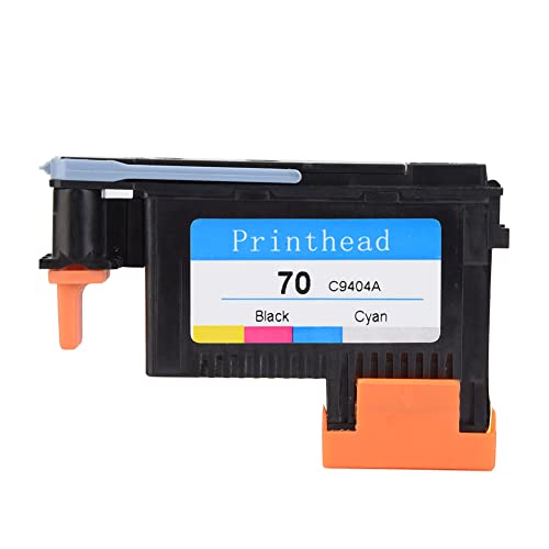 Professioneller Druckkopf, Gleichmäßige, Stabile Farbe, Hochwertige Tinte, für Designjet Z2100 Z5200 Z3200 Z3100-Serie (Mattschwarz + Grün (C9404A)) von Jectse