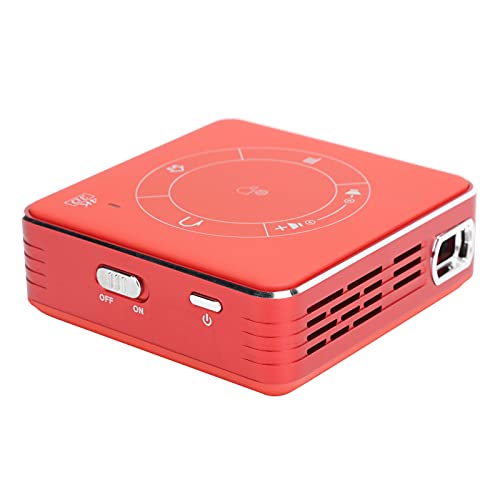 Projektor ， HD-Smart-Projektor ， Drahtlose Verbindung On-Screen-Heimausrüstung C99 100-240V ， 32-G-Speicher ， Weicherer Augenschutz ， -Haushaltsprojektor (EU-Stecker) von Jectse