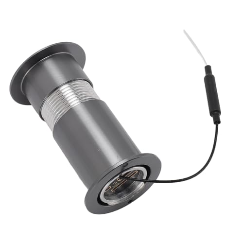Türspion, WiFi-Türspion-Kamera mit 2-Wege-Sprech-Bewegungserkennung, Nachtsicht, 170-Grad-Weitwinkel-Türspion-Kamera für Heimsicherheitssystem (GRAY) von Jectse
