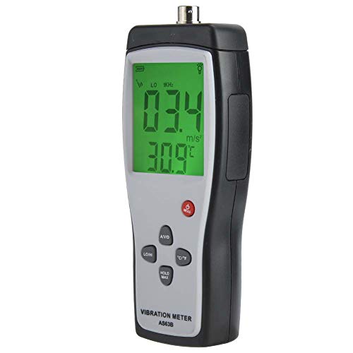 Vibrationstester, AS63B LCD-Display Hintergrundbeleuchtung, Tragbarer Vibrometer-Analysator, Hochempfindliches Vibrometer, Digitaler Vibrationsmesser mit Aufbewahrungskoffer Vibrationstester, AS63B LCD-Display Hintergrundbeleuchtung, Tragbarer Vibrometer-Analysator, Hochempfindliches Vibrometer, Digitaler Vibrationsmesser mit Aufbewahrungskoffer von Jectse