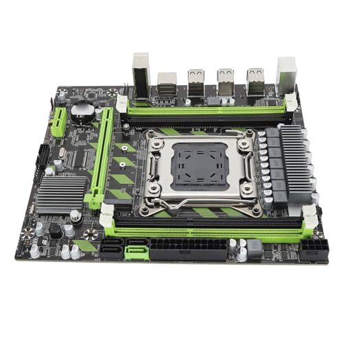 X79G Gaming Motherboard, 4 DDR3 Speicher LGA 2011 Computer Motherboard, M.2 Solid State Interface PC Motherboard für Intel X79 von Jectse