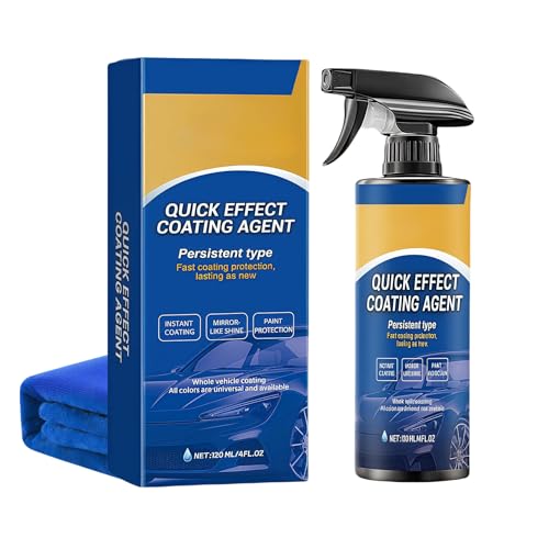 Ailsion Car Spray - 3-In-1 Car Coating Spray for Shine and Protection, Scratch Polish and Long-Lasting Gloss Restoration for All Cars (1pcs) von Jeeeun