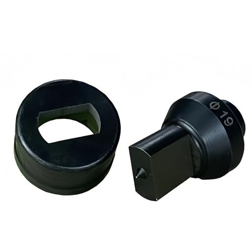 CH-70 Single Hole Punch Die Set for Hydraulic Hole PunchTool - Compatible with CH-70 Machine Heavy Duty Metal Punching Dies (Single,15 * 22mm) von Jeeeun