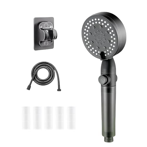 HydroBoost High Pressure 5-Mode Filtered Shower Head with Handheld, Built-in Power Wash, Tool-Free Install with 5 Extra Filters HydroBoost High Pressure 5-Mode Filtered Shower Head with Handheld, Built-in Power Wash, Tool-Free Install with 5 Extra Filters von Jeeeun