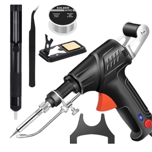 Internally Heated Industrial Laser Welding Tools, Industrial Laser Welding Machine, Multi-Function Soldering Iron Soldering Gun Set, Handheld Laser Welder (Black) von Jeeeun