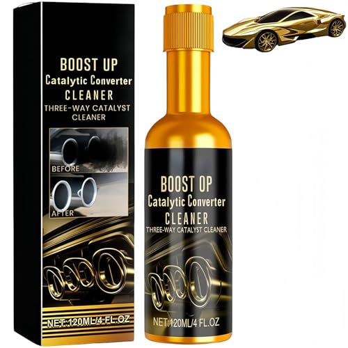 Jeeeun Catalytic Converter Cleaner, Boost up Catalytic Convertor Cleaner for Auto Parts Engine, System Pipe Carbon Removal Cleaners for Gas and Diesel Car (1pcs) von Jeeeun
