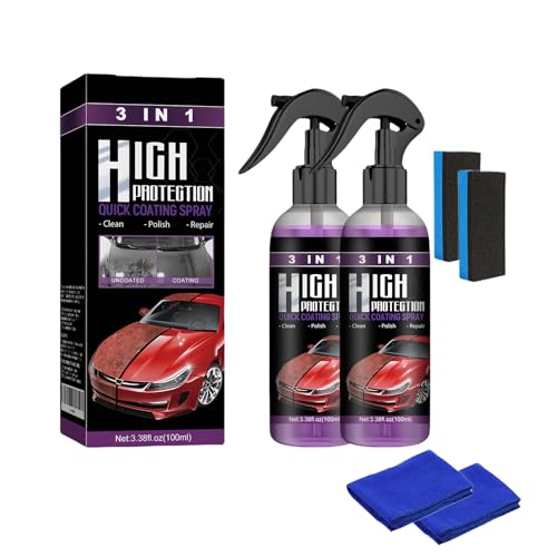 Jeeeun Turbo Shine Nexa, 2025 New Nexa Turbo Shine 3 in 1 Spray Paint, High Protection Coating, Easy to Use and Fast Drying (2set) von Jeeeun