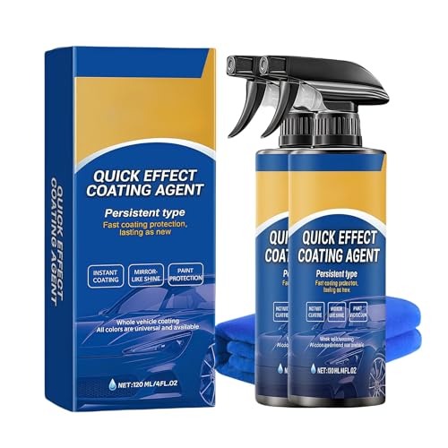 Limplex Coating Spray - Quick Effect Coating Agent for Car, 3 In 1 High Protection Quick Effect Waterless Wash, Restore Shine & Long-Lasting Protection (2pcs) von Jeeeun