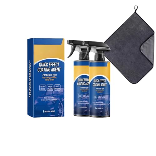 Limplex Coating Spray for Shine, Advanced Quick Shine & Protection Spray for Cars, Scratch Remover Polish & Waterless Wash Coating (2 set) von Jeeeun