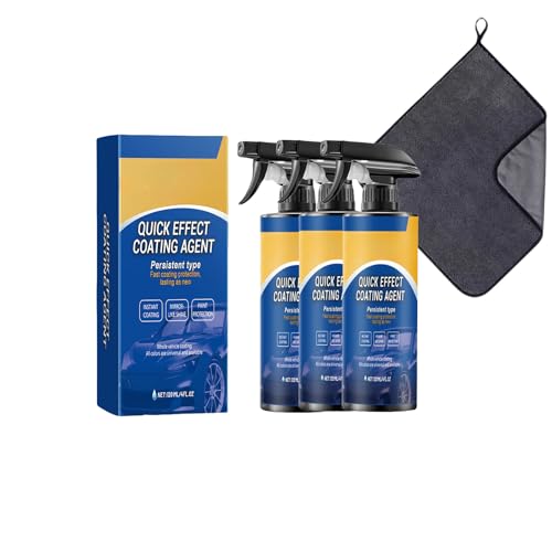 Limplex Coating Spray for Shine, Advanced Quick Shine & Protection Spray for Cars, Scratch Remover Polish & Waterless Wash Coating (3 set) von Jeeeun