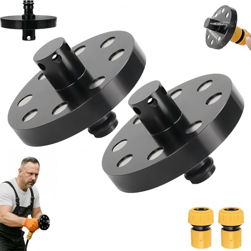O-Ring Chassis Cleaner Flusher Kit, Efficiently Chassis Flusher, Magnetic Base & 360°Spinning Nozzle, Powerful Cleaning of Wheel Arches and Undercarriage for Various Vehicles (2pcs) von Jeeeun