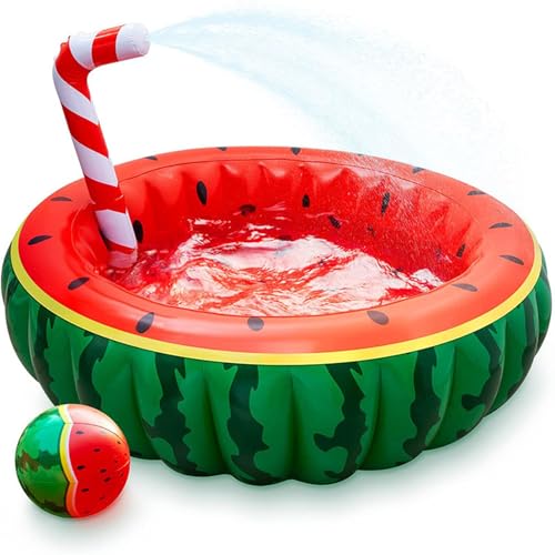 Paddling Pool, Inflatable Swimming Pool with Watermelon Design, Fun Outdoor for Kids & Adults - Perfect Garden Pool for Summer Family Fun Paddling Pool, Inflatable Swimming Pool with Watermelon Design, Fun Outdoor for Kids & Adults - Perfect Garden Pool for Summer Family Fun von Jeeeun