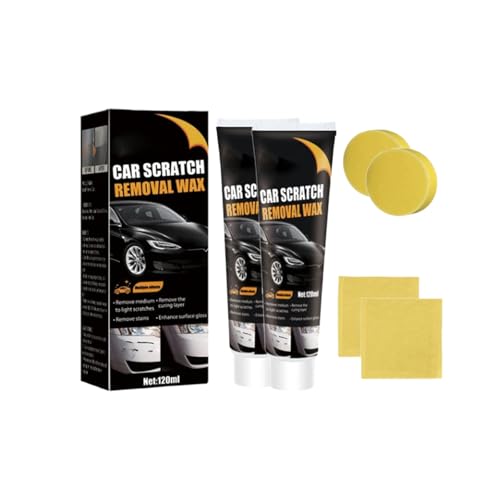 Scratch Remover for Vehicles, Scratch Repair Wax for Vehicles, 2025 Upgrade Car Scratches Repair Kit for Scratches and Paint Repair (2set) von Jeeeun