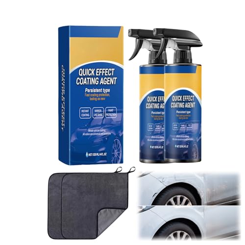 Undersunny Car Shine, Car Coating Spray for Shine & Protection for Scratch Quick Repair (2 set) von Jeeeun