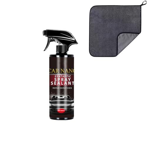 X9 Nano Synthetic Spray Sealant, X9 Car Nano Coating Agent & Scratch Remover Wax Polish, Long-Lasting Shine & Paint Protection (1pcs) von Jeeeun