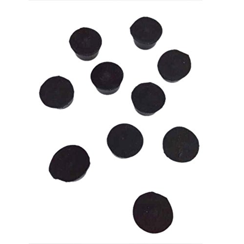 Jeenuuder 10 Stück 17 mm x 10 mm konische Gummifüße Stoßstangenschutz Abdeckung Schwarz Jeenuuder 10 Stück 17 mm x 10 mm konische Gummifüße Stoßstangenschutz Abdeckung Schwarz von Jeenuuder