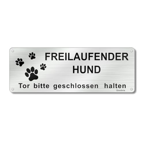 Jeenuuder Hier Wache Ich Hund Vorsicht Freilaufender Hund Sign Betreten Auf Eigene Gefahr Gebürstet Jeenuuder Hier Wache Ich Hund Vorsicht Freilaufender Hund Sign Betreten Auf Eigene Gefahr Gebürstet von Jeenuuder