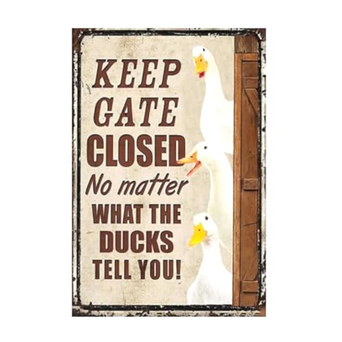 Jeenuuder Metallschild in Form einer Ente, aus Aluminium, Wanddekoration, Vintage, in Form einer Ente, für Schlafzimmer, Bar, Restaurant, Café, Club, 30 x 20 cm, einfach zu verwenden Jeenuuder Metallschild in Form einer Ente, aus Aluminium, Wanddekoration, Vintage, in Form einer Ente, für Schlafzimmer, Bar, Restaurant, Café, Club, 30 x 20 cm, einfach zu verwenden von Jeenuuder