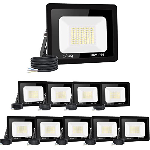 10PCS-led strahler außen 50W Superhell Außenstrahler,IP66 Wasserdicht LED Fluter 5000LM Flutlicht led aussenstrahler 6000K Kaltweiß LED Außenstrahler für Garten, Innenhöfe, Garage, Hotel, Sportplatz 10PCS-led strahler außen 50W Superhell Außenstrahler,IP66 Wasserdicht LED Fluter 5000LM Flutlicht led aussenstrahler 6000K Kaltweiß LED Außenstrahler für Garten, Innenhöfe, Garage, Hotel, Sportplatz von Jefedana
