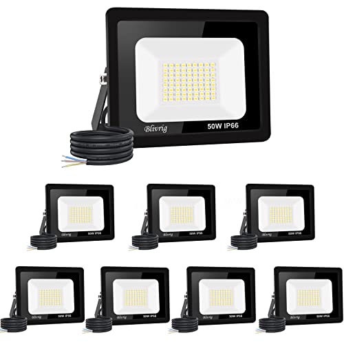 8PCS-led strahler außen 50W Superhell Außenstrahler,3000K Warmweiß IP66 Wasserdicht LED Fluter 5000LM Flutlicht led aussenstrahler LED Außenstrahler für Garten, Innenhöfe, Garage, Hotel, Sportplatz 8PCS-led strahler außen 50W Superhell Außenstrahler,3000K Warmweiß IP66 Wasserdicht LED Fluter 5000LM Flutlicht led aussenstrahler LED Außenstrahler für Garten, Innenhöfe, Garage, Hotel, Sportplatz von Jefedana