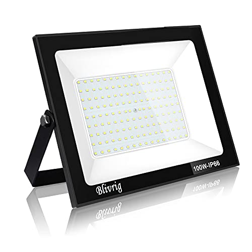 led strahler außen 100W Superhell Außenstrahler,3000K Warmweiß IP66 Wasserdicht LED Fluter 10000LM Flutlicht led aussenstrahler LED Außenstrahler von Jefedana