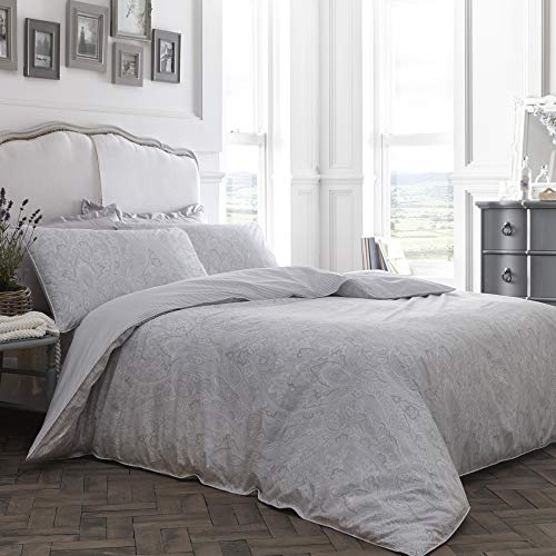 Jeff Banks Pour La Maison Toulouse Designer-Bettwäsche-Set, florales Design, luxuriöse Qualität, 100% Baumwolle, wendbar, Doppelbett (200 x 200 cm) + 2 passende Kissenbezüge von Jeff Banks