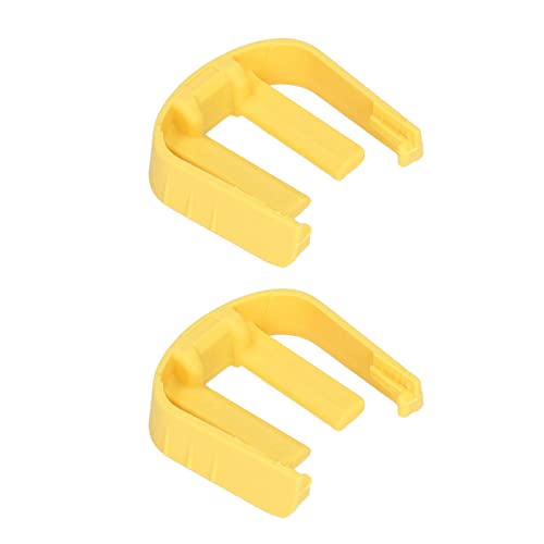 Auto-Waschmaschinen-Schnellverbinder, Langlebiges C-Clip-Verschluss-Ersatzteil für Karcher K2 K3 K7, Leichtes 2-teiliges Set für Autowaschmaschinen-Zubehör (Yellow) von Jeffergarden