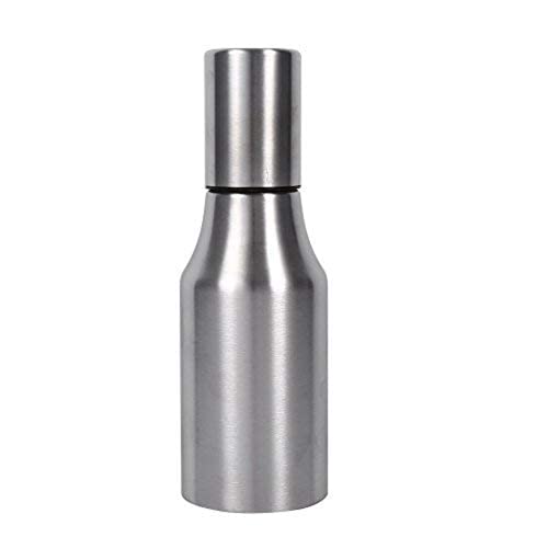 Ölspenderflasche Ölsprüher Ölflasche Edelstahl Ölmänner Gewürzflaschen Oil Sprayer Oil Bottle Praktische Oil Bottle 304 Edelstahl Öl Topf kann Drizzling Essig Spender Küche liefert(500ML) von Jeffergarden