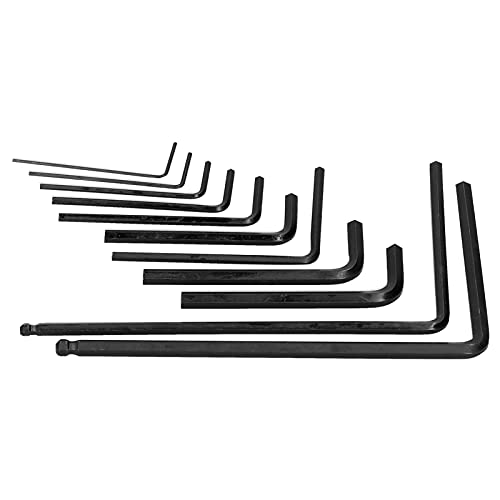 Jeffergarden 11pcs Sechskantschlüssel Set Gitarre Einstellbar Instrument Metal Hardware Key Tools M02668 von Jeffergarden