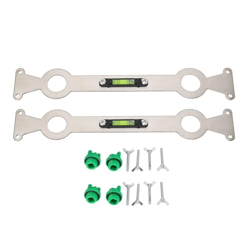 Jeffergarden 2 Setzen Sie Heiß- und Kaltwasserrohr Leveler Edelstahl Duschwasserrohr Fixierter Leveler mit Einstellbarer Schraubmechanismus Jeffergarden 2 Setzen Sie Heiß- und Kaltwasserrohr Leveler Edelstahl Duschwasserrohr Fixierter Leveler mit Einstellbarer Schraubmechanismus von Jeffergarden