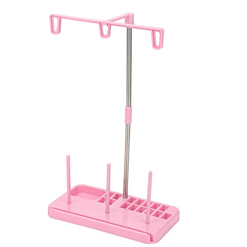 Jeffergarden 3 Zapfen Stickerei -Fadenhalter Pink Fadenständer für Spulen 13,4 × 8,3 Zoll Jeffergarden 3 Zapfen Stickerei -Fadenhalter Pink Fadenständer für Spulen 13,4 × 8,3 Zoll von Jeffergarden