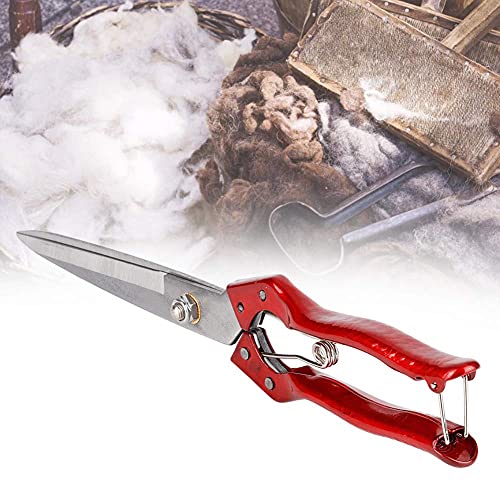 Jeffergarden 340mm Schafschere Goat Hoof Cutter Universalschere Allzweckschere Multifunktionsschere Manuelle Schafschere Gefederte Wollschere als Knieklinge Schafschere Schere Wollklinge von Jeffergarden