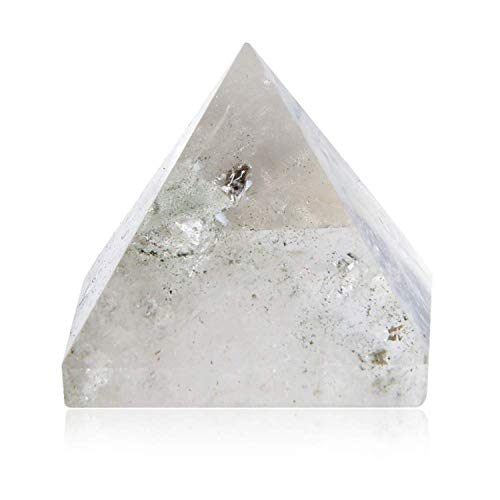 Jeffergarden Pyramidenkristall, 100% Naturkristall, Quarz, Pyramide, Energie, Heilung, Dekoration für Büro, Zuhause, Ornament von Jeffergarden