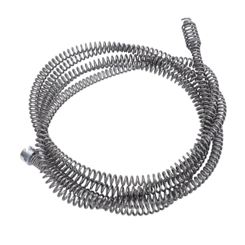 Jeffergarden Drain Snake Clog -Entfernung, Robustes Drain -Auger Kabel Schnell Nicht Längere Klauenmanganstahl für Sanitär (5M / 16,4Ft) von Jeffergarden