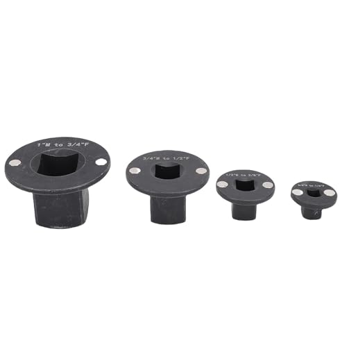Jeffergarden Impact Socket Set Low Profile -Antriebsadapter -Kit mit Magnethalter für Automobil- und Mechanische Verwendung von Jeffergarden